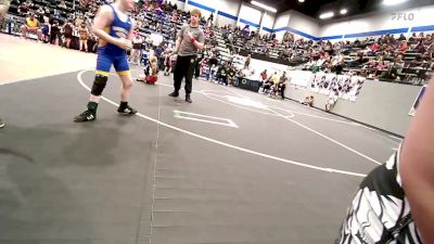 Semifinal - Kash Harrison, Tecumseh Youth Wrestling vs Bradford Sheppard, Noble Takedown Club