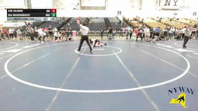 118 lbs Quarterfinal - Joe Kilmer, Superior Wrestling Academy vs Isa Magomedov, Willpower Wrestling Club