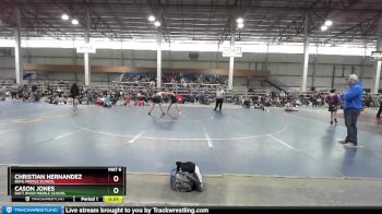 132 lbs Cons. Round 3 - Cason Jones, Raft River Middle School vs Christian Hernandez, Buhl Middle School
