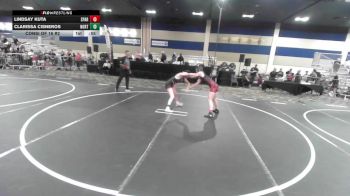 123 lbs Consi Of 16 #2 - Lindsay Kuta, Spartans vs Clarissa Cisneros, Northview