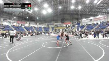 215 lbs 2nd Place - Ervin Hoffschneider, Bear Cave WC vs Marcelino Bellacosa, Lakewood High School