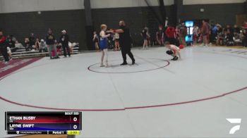 106 lbs Champ. Round 1 - Ethan Busby, CA vs Layne Swift, WA