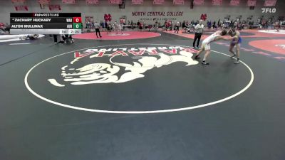 184 lbs Champ. Round 1 - Alton Mullinax, Aurora Universtiy vs Zachary Huckaby, Wabash