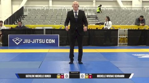 Michelle Wrenae Schramm vs Kathlene Michelle Bunch 2025 World IBJJF Jiu-Jitsu No-Gi Championship