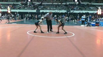 83-87 lbs Round 2 - Madison Kidd, Hickory Wrestling Club vs Karis Leukhardt, Norfolk Christian
