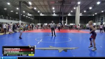 75 lbs Champ. Round 2 - Dalton Boehning, North Carolina Wrestling Factory vs Maddox Plambeck, BeastWorks Wrestling Club