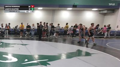 144 lbs Round Of 32 - Lincoln Robideau, MN vs Landyn Shaffer, NY