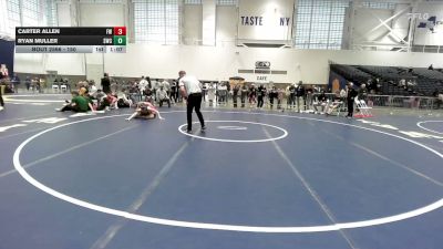 150 lbs 3rd Place Match - Carter Allen, Fulton Wrestling vs Ryan Muller, Savage Wrestling Club