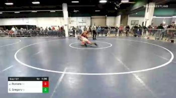 138 lbs Consolation - Jakob Romero, CO vs Connor Gregory, NY