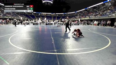 65 lbs Consy 5 - Cameron Doroshenko, North Pocono vs Chase Boyer, Elizabeth Forward