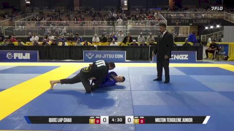 Milton Tergilene Junior vs Quoc Lap Chau 2025 Pan Jiu Jitsu IBJJF Championship