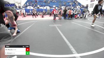 76 lbs Final - Wheston Moudy, Division Bell Wrestling vs Easton Brown, Blackwell Wrestling Club