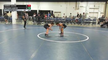 80 lbs Consi Of 4 - Dominic Galvan, CA vs Matthew Campos, CA