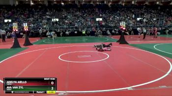 70 lbs Quarterfinal - Ava Van Zyl, VGW1 vs Adelyn Aiello, TWY2