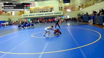 133 lbs Round 2 (6 Team) - Jordan Cullors, Labette Community College vs Tegan Sherk, Iowa Central Community College