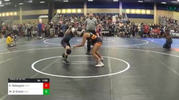 Match - Kaianne Sabagala, Grapplers HI vs Makayla Della-Croce, Santiago High School