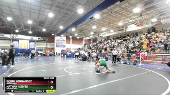 157 lbs Cons. Round 5 - Bobby Hernandez, Great Oaks vs Nathan Aceves, Brea Olinda