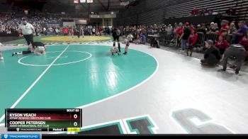 39-41 lbs 3rd Place Match - Kyson Veach, Kitsap Ironman Wrestling Club vs Cooper Petersen, Askeo International Mat Club