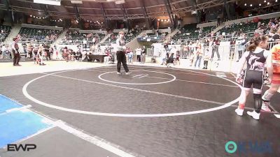 54 lbs Quarterfinal - Amelia Tyler, Black Fox Wrestling Club vs Rikki Olsen, Mojo Grappling Academy