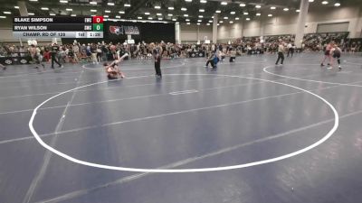 138 lbs Champ. Rd Of 128 - Ryan Wilson, Spartan Mat Club vs Blake Simpson, Eaglecrest Wrestling Club