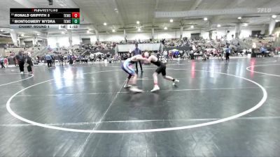 120 lbs Champ. Round 1 - Ronald Griffith 3, Rabbit Wrestling Club vs Montgomery Wydra, Team Clarksville TCWC