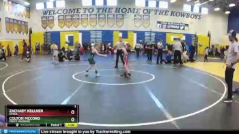 72 lbs Cons. Round 3 - Colton McCord, Venice Warriors vs Zachary Kellner, CItrus