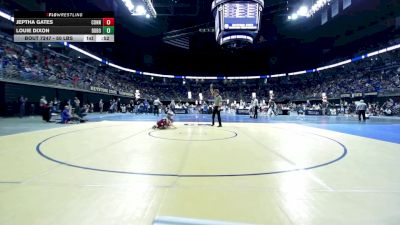 50 lbs Consy 1 - Jeptha Gates, Connellsville vs Louie Dixon, Dubois