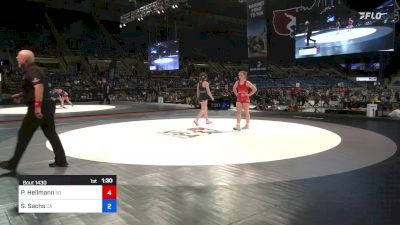 127 lbs 3rd Place - Peyton Hellmann, South Dakota vs Samantha Sachs, California