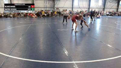 Elite 141 lbs Cons. Round 4 - Mateo Ochoa, Luther vs Blake Engel, Coe