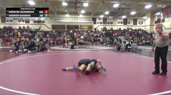 115 lbs Round 3 - Addison Buseman, Janesville vs Kiersten McRoberts, Osage