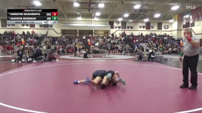 115 lbs Round 3 - Addison Buseman, Janesville vs Kiersten McRoberts, Osage