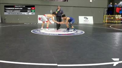 Schoolboys - 126 lbs 7th Place Match - Julian Gonzalez, Shafter Youth Wrestling vs Daniel Williams