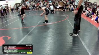 80 lbs Round 4 - Liam McKinney, Macon Youth Wrestling vs Scout Humphrey, Centralia Wrestling Club