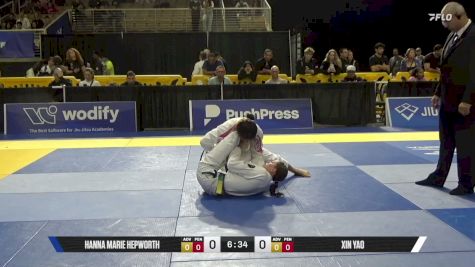 Xin Yao vs Hanna Marie Hepworth 2026 Pan Jiu Jitsu IBJJF Championship