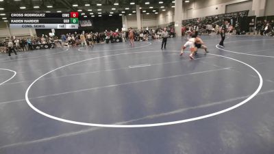 165 lbs Cons. Semis - Kaden Harder, GI Grapplers vs Cross Rodriguez, Church Boyz Wrestling Club