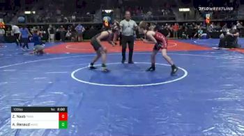 133 lbs Consolation - Zaden Naab, Team Of Hard Knox vs Adam Renaud, Mascoutah High School