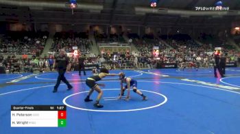 84 lbs Quarterfinal - Haakon Peterson, Sebolt Wrestling Academy vs Hayden Wright, Prodigy WC