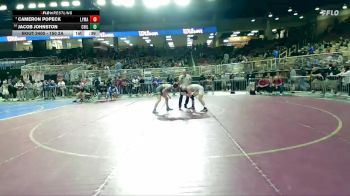 150 2A 7th Place Match - Cameron Popeck, Lyman vs Jacob Johnston, Chiles