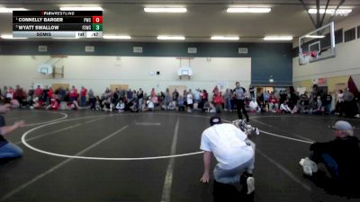 46 lbs Semis - Connelly Barger, Payette Wrestling Club vs Wyatt Swallow, Fighting Squirrels Wrestling Club