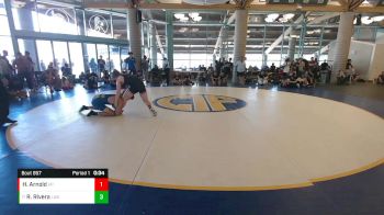 138 lbs Cons. Round 5 - Raymond Rivera, Clovis High vs Hunter Arnold, Valiant Prep