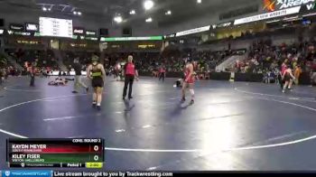 120 lbs Cons. Round 2 - Kaydn Meyer, South Winneshiek vs Kiley Fiser, Vinton-Shellsburg