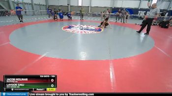 105 lbs Quarterfinal - Laydon Saili, Mat Demon WC vs Jacob Molinar, Buzzsaw WC