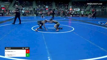 76 lbs Consolation - Briggs Reeves, Blue Devil WC vs Zane Agnew, Bartlesville WC