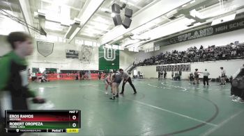 190 lbs Champ. Round 1 - Eros Ramos, Western vs Robert Oropeza, Yorba Linda