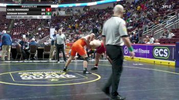 285 lbs Consi 5 - Caleb Rodriguez, Bishop McCort vs Eoghan Savage, Upper Dauphin