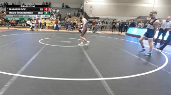 133 lbs Cons. Semi - Jacob Strausbaugh, UMary vs Teagan Block, Northern State