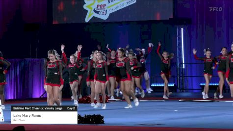 Lake Mary Rams - Rec Cheer [2023 Sideline Perf. Cheer Jr. Varsity Large Day 2] 2023 Pop Warner National Cheer & Dance Championship