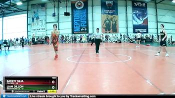 160 lbs Rd# 3 12:00pm Friday - Sammy Seja, Cali Red vs Liam Dillon, Westshore D.S.