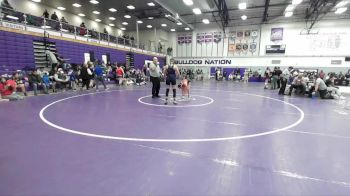 135 lbs Champ. Round 2 - Lilyana Valdovinos, Kamiakin vs McKay Anderson, Baker Power Valley