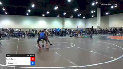 70 kg Consolation - Aj Jaffe, New England Regional Training Center vs Isaiah Dugar, Bobcat Wrestling Club